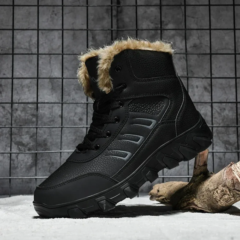 2025 Botas de nieve profesionales de felpa extranjera, cálidas, suaves, cómodas, resistentes al desgaste, para caminar, movimiento