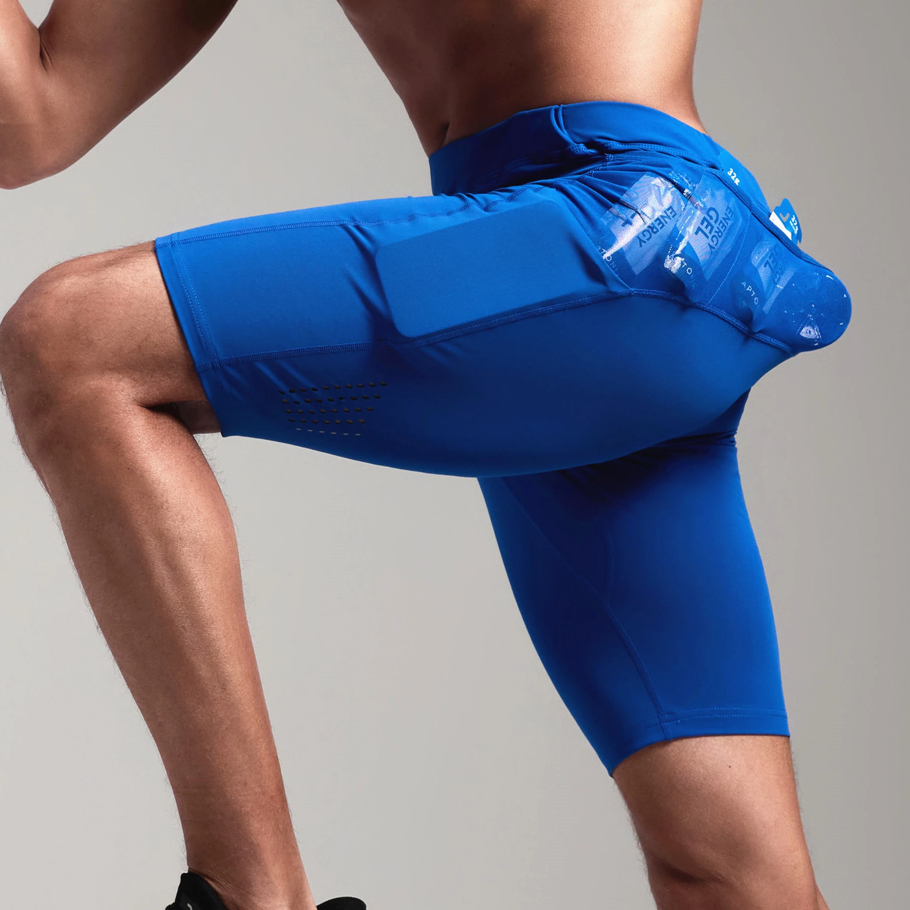 Mens Women Marathon Running Shorts 5 Pockets Outdoor Sports Yoga Training Exercise Fitness Hiking Shorts Breathable Quick Drying