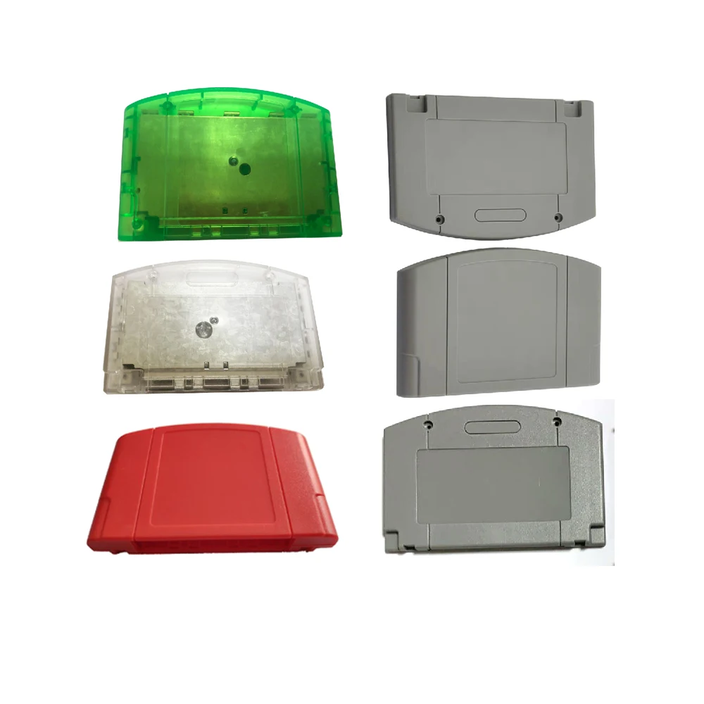 Guscio di ricambio per carte da gioco per custodia in plastica per cartucce di gioco N64 versione USA UE