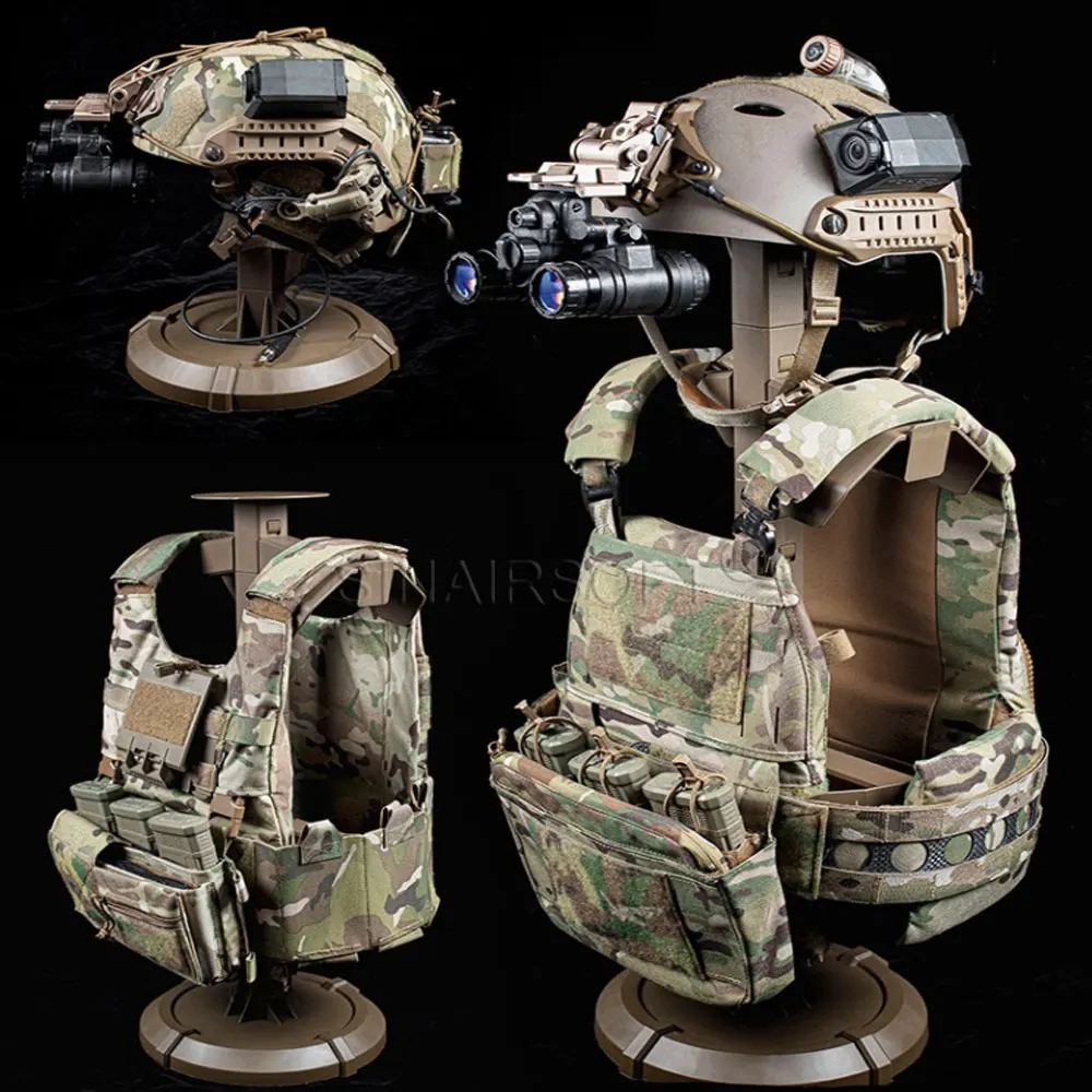 sinairsoft-soporte-de-exhibicion-para-equipo-tactico-para-chalecos-portaplacas-cascos-cinturones-molle-soporte-de-nailon-para-equipo
