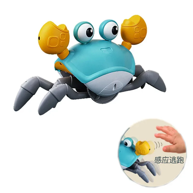 

Toy Crab Induction Escape Children's Electric Toy Charging Luminous Music Novelty Children's Gifts