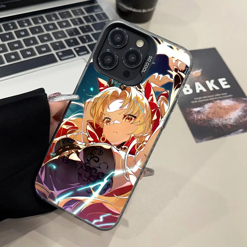 

Fate Grand Order Ereshkigal for iPhone 16 15 14 13 12 11 X XR XS 8 7 Pro Max Plus Translucent Colour Printing Smartphone Cover