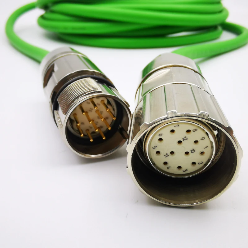 6FX8002-2CB54-1CA0 Codificador incremental preinstalado Cable TTL Cable de control de cable flexible de señal de 5 V