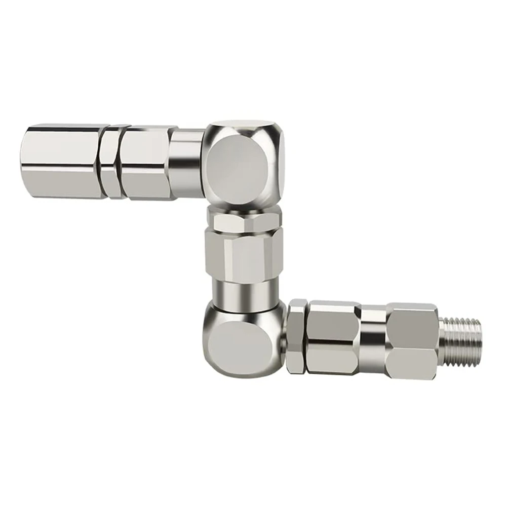 Z Type 360 Degree Swivel Joint 6500PSI Stainless Steel Rotary Connection For Airless Paint Sprayer High Pressure Tool