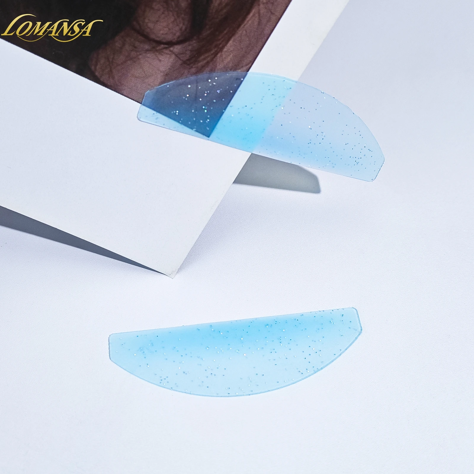 Lomansa 2 Stück Koreanische Wimpernlifting-Pads Flache Silikon-Pads für Dauerwellen-Lotion Nr. 1 Wimpern-Weichmacher-Pads Make-up-Tool – Detail 12