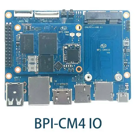 Ana pi BPI-CM4 amlogic a311d,クアッドコアアーム,Cortex-A73 g,lpddr4,16g,emmc,minipcie,26pin,hdmi出力,Android,Linuxでの実行