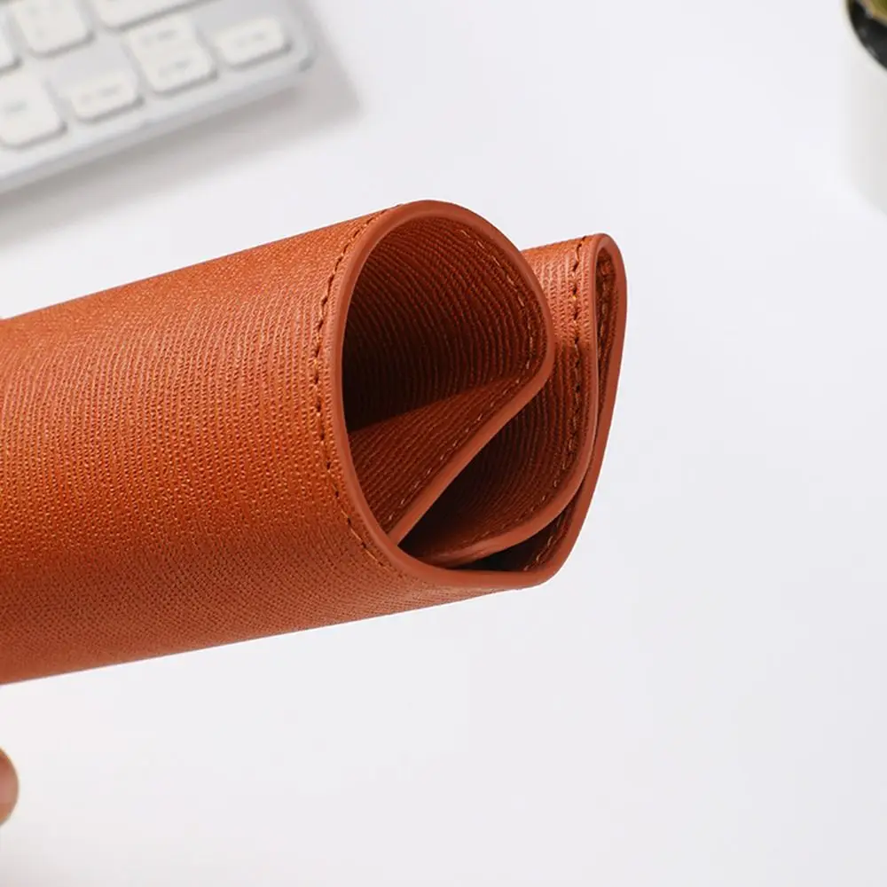 Large Capacity Faux Leather Document Bag Wear-resistant Portable Business Information Bag Simple Four-colour A4 File Storage Bag