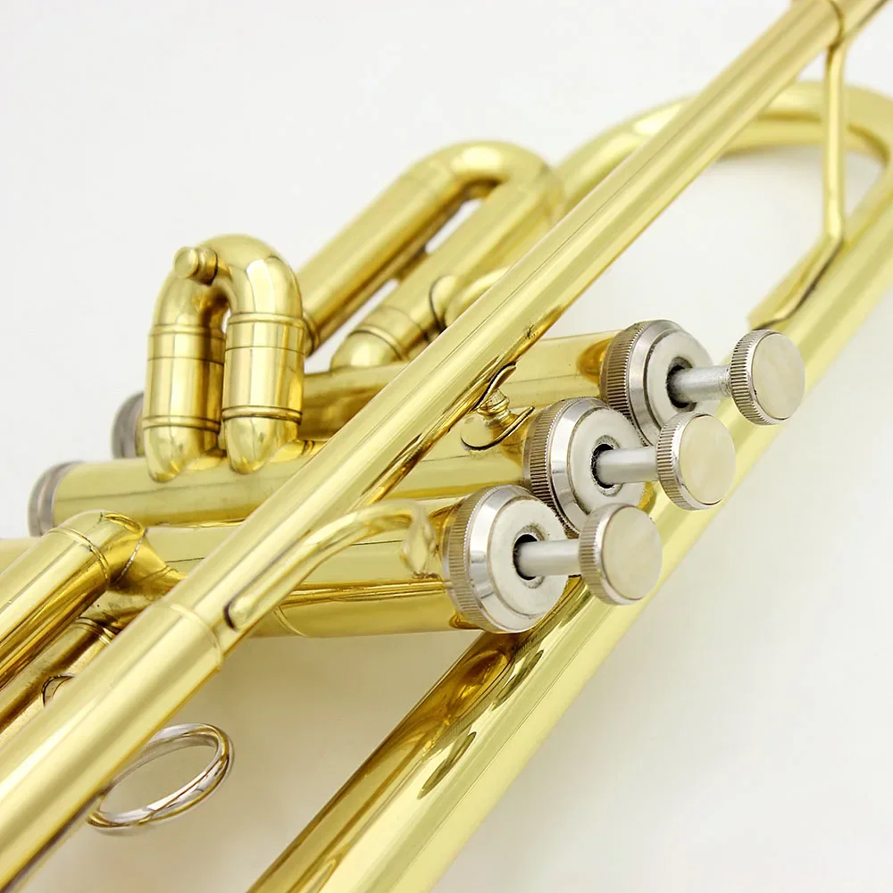 3Pcs Trumpet Button Piston Cap Bottom Valve Lower Cover & Upper Screw Piston Upper Cover Brass Musical Instrument Accessories