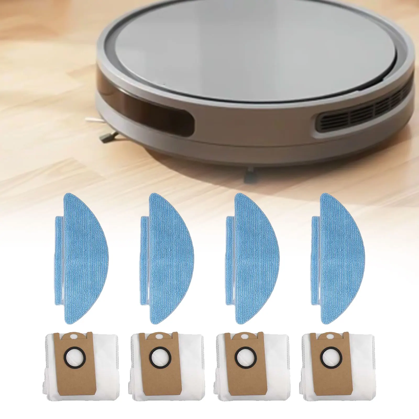 For Lubluelu For Tikom For Laresar Clean For L6 Nex Vacuum Mop Cloth Dust Bag Home Appliance Parts Household Supplies
