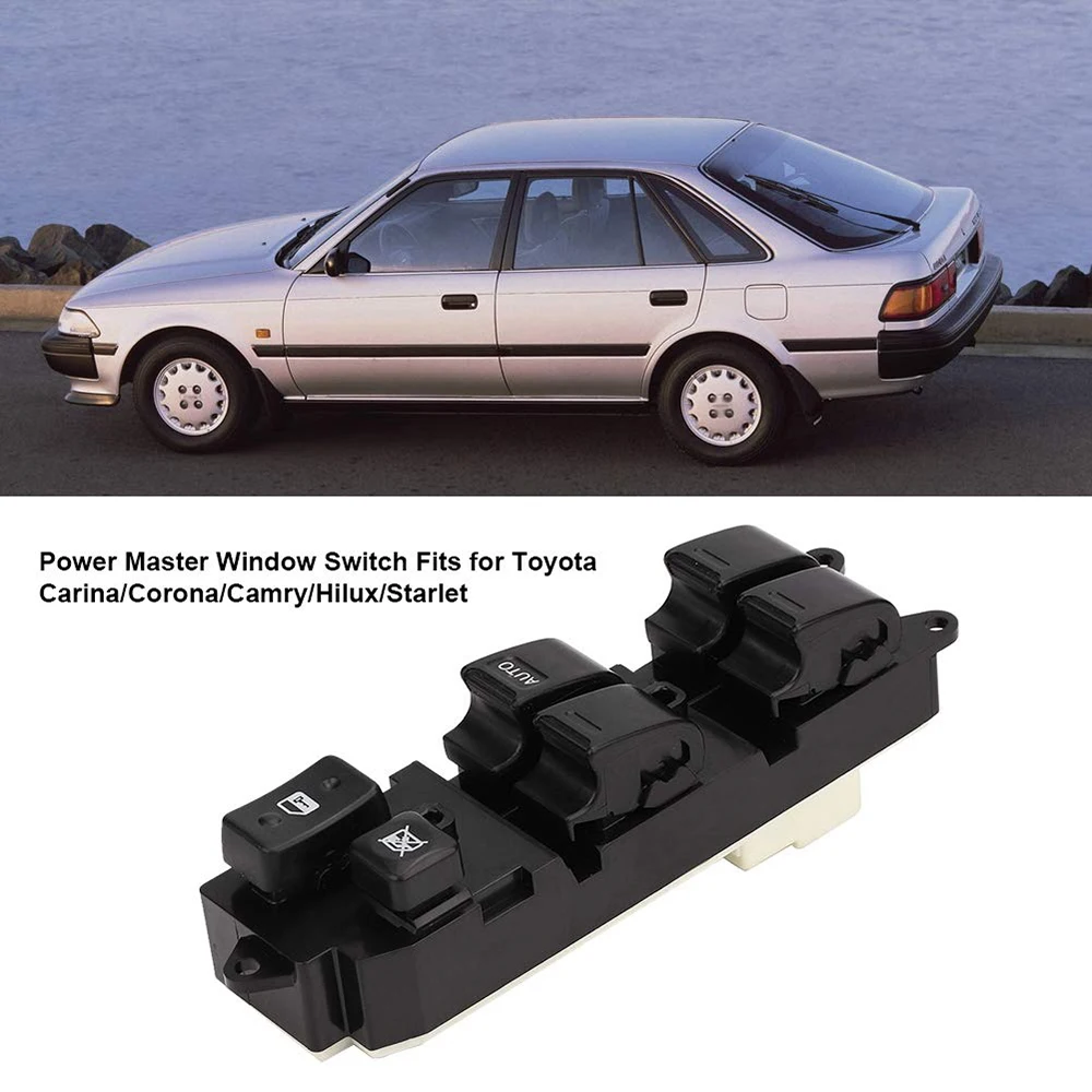 Power Master Electric Window Switch Fits for Toyota Carina Corona Camry Hilux Starlet 84820-22310 84820-35020 84810-32070 14 pin