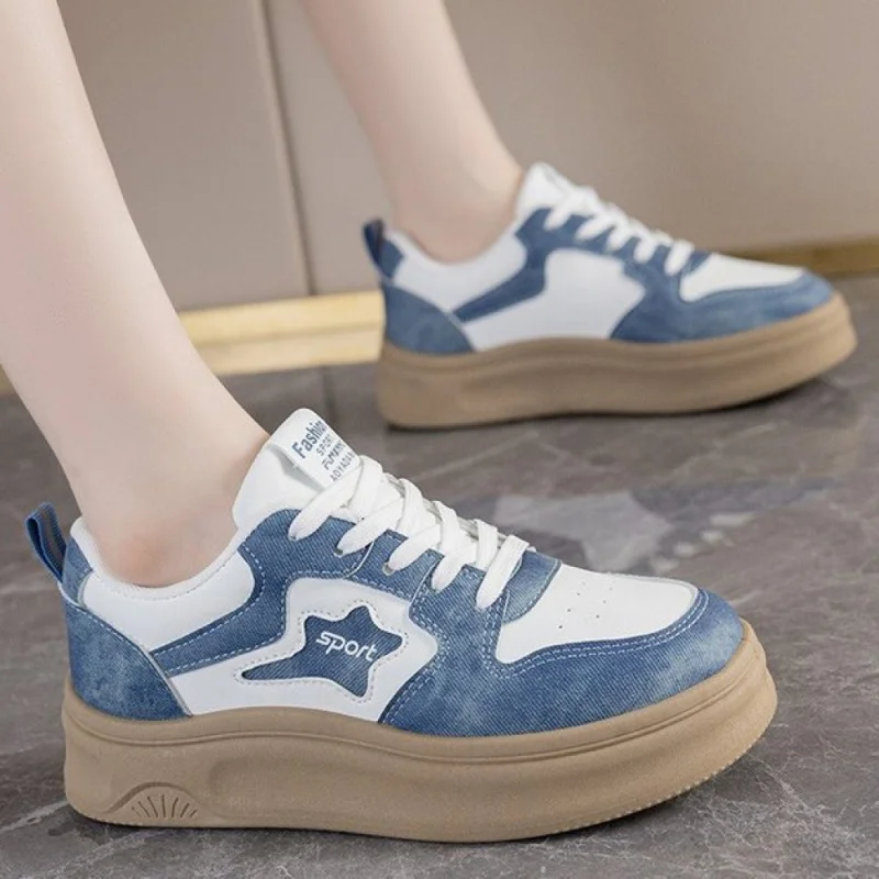 

Модные женские спортивные кроссовки из искусственной кожи в винтажном стиле, женские кроссовки для бега, кроссовки для активного отдыха и туризма, повседневная обувь для женщин.