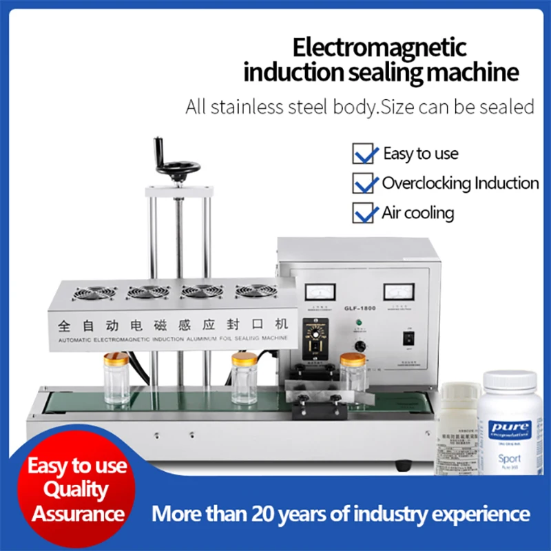 Elektromagnetische Inductie Aluminiumfolie Sluitmachine Commerciële Automatische Inductie Sluitmachine