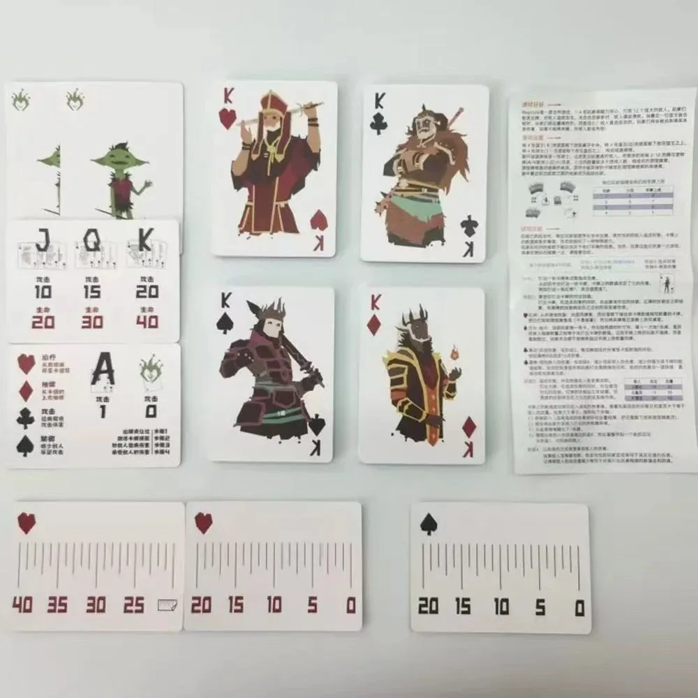 Regicide Bordspel 1-4 Spelers Familie/Feest Grappig Tafelspel Vrienden Entertainment Strategiespel