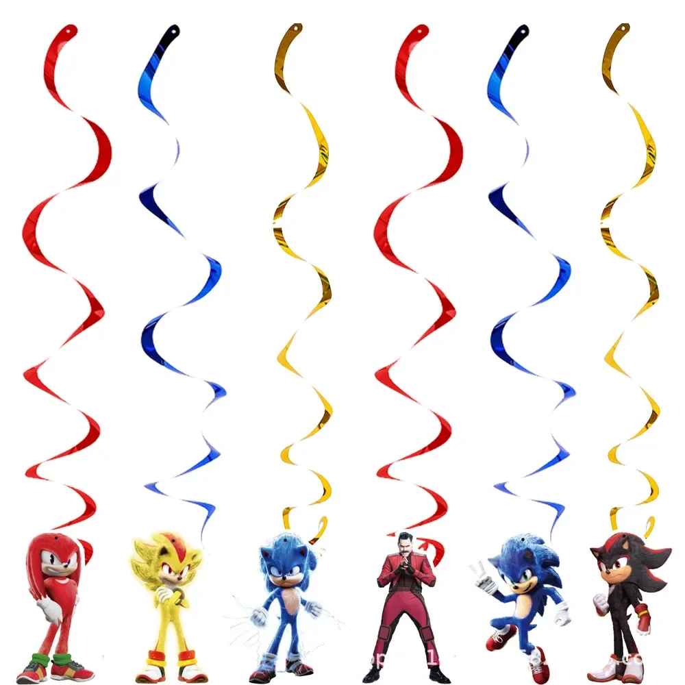 ใหม่Sonicวันเกิดตกแต่งHedgehog Action Figure Partyกระดาษแผ่นมีดส้อมกระดาษผ้าเช็ดตัวถ้วยผ้าปูโต๊ะของเล่นเด็กของขวัญ