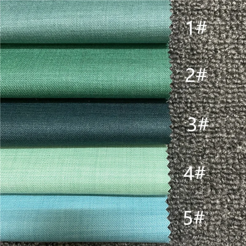 0.5m Textile Green Series Suit Fabric High Quality Tailor Cloth Clothing Suit Vest Wrapped Skirt Fabrics for Women