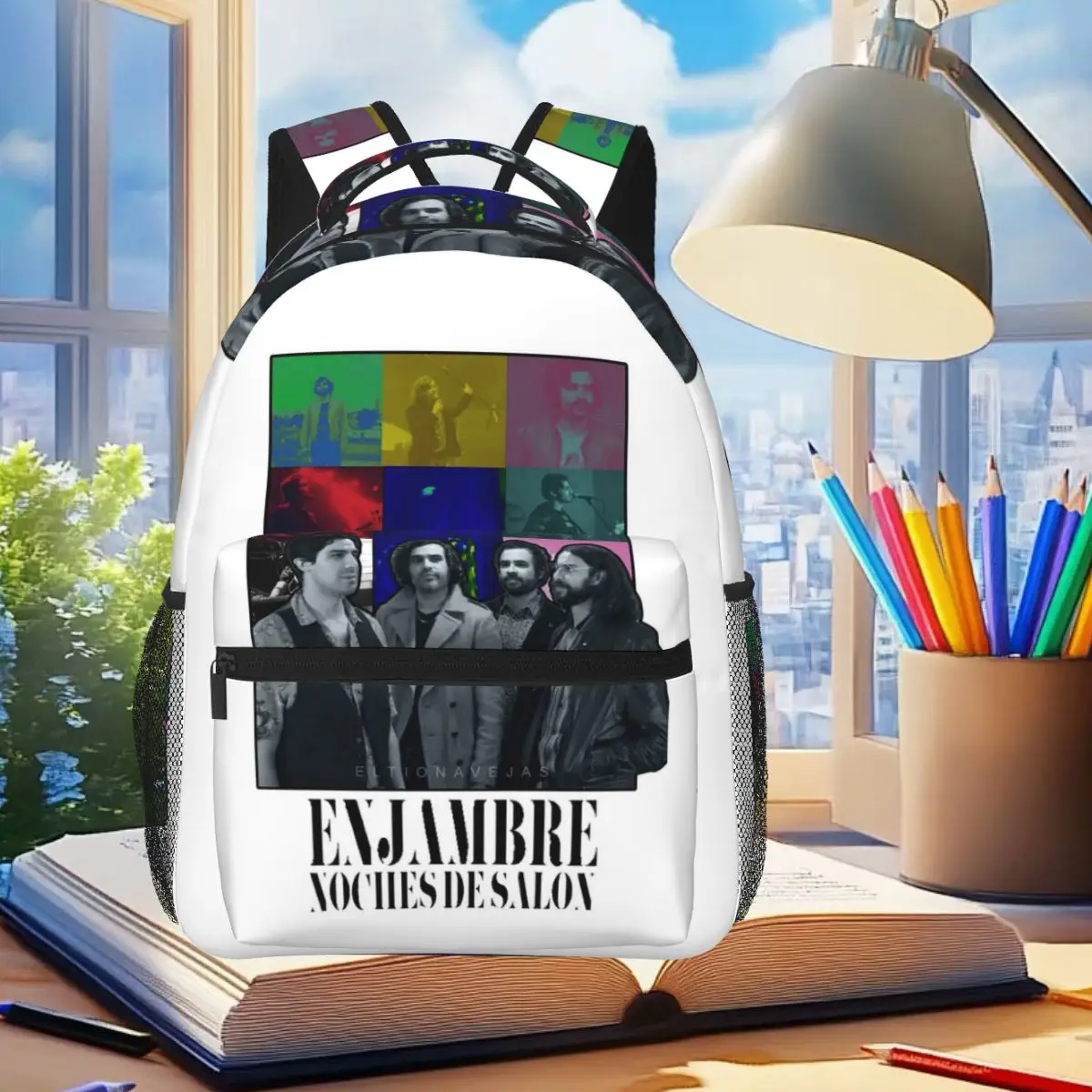 Mochila Enjambre Band Merch para estudiantes, niños y niñas, mochila escolar para niños, bolsos de hombro para ordenador portátil para hombres y mujeres
