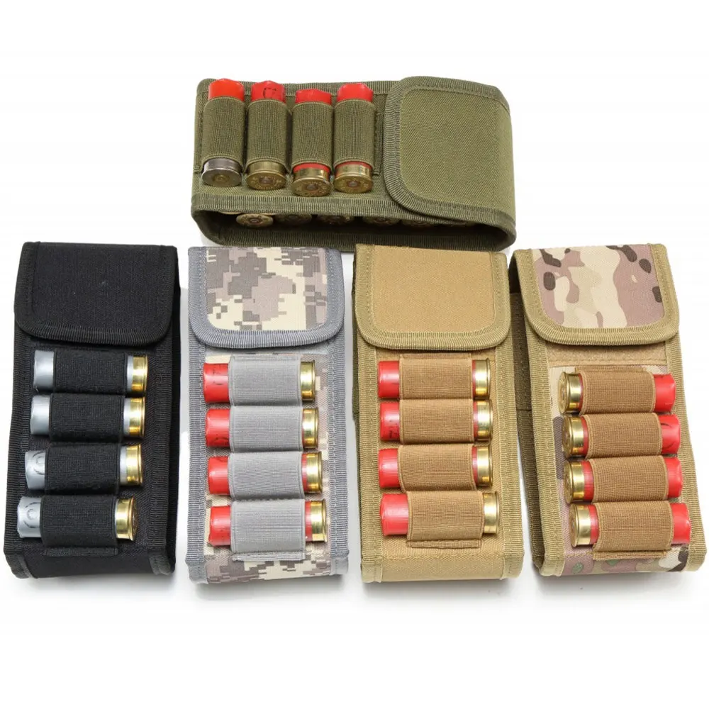 

Hunting Camo 16-hole Bullet Pouch Molle Accessory Pocket Tactical Ammo Bag Multi-function NA28S