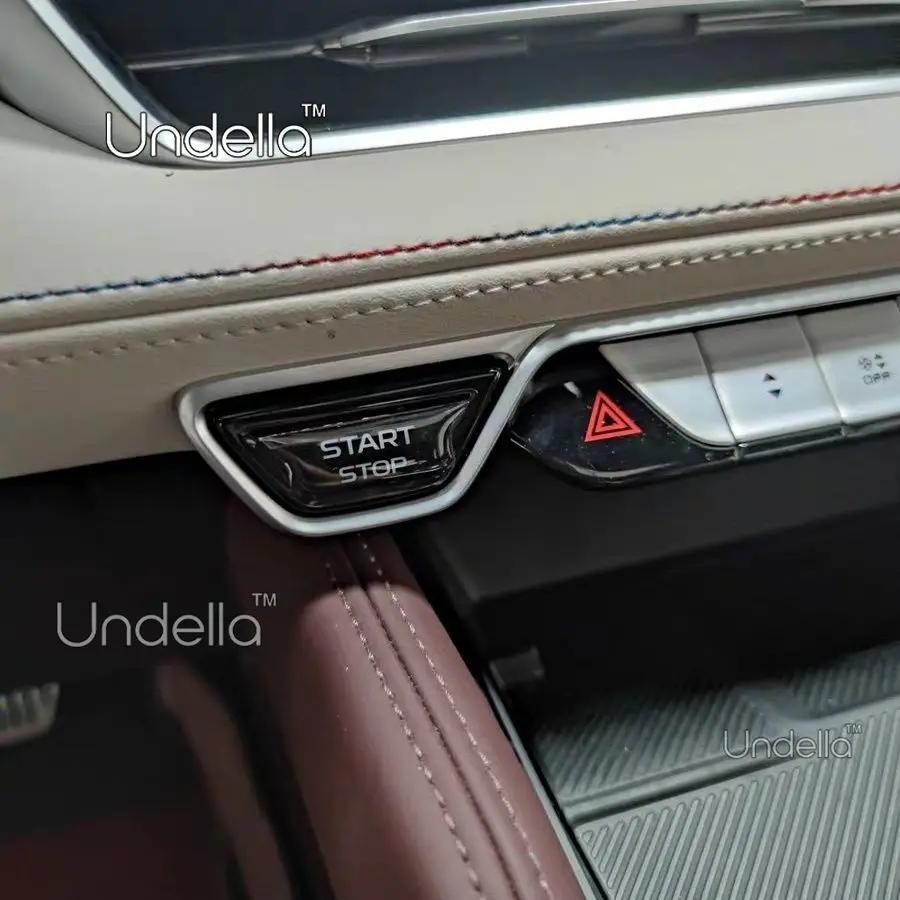 Car One Key Start Button Protective Transparent Sticker For Geely Coolray 2026 2025 Coolray Plus  Anti Scratch Car Accessories