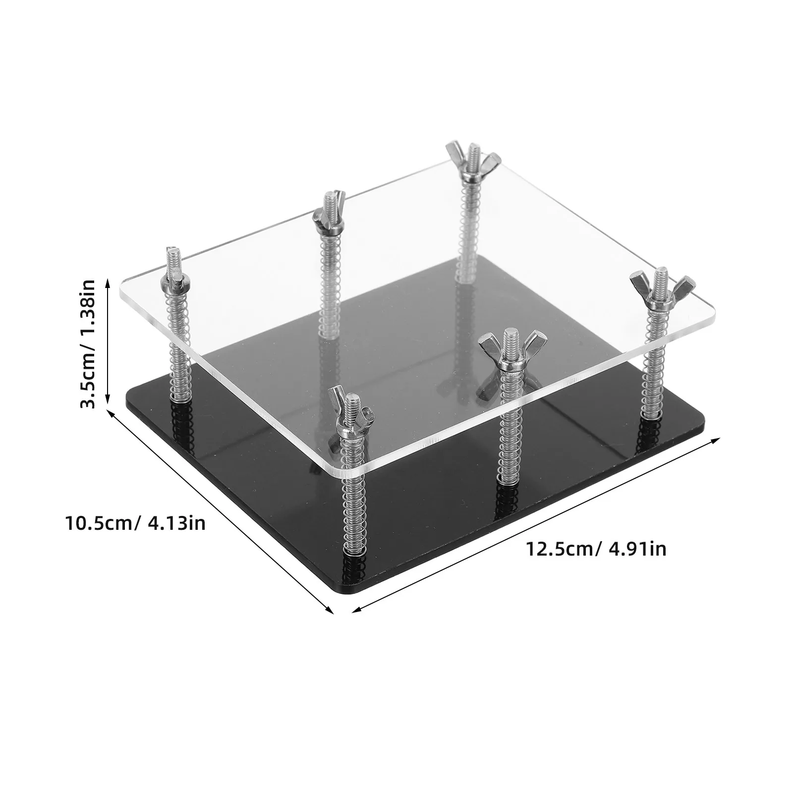 1Set Stainless Steel Material Card Bending Corrector Efficient Playing Cards Restoration Precise Correction Flatten view 4