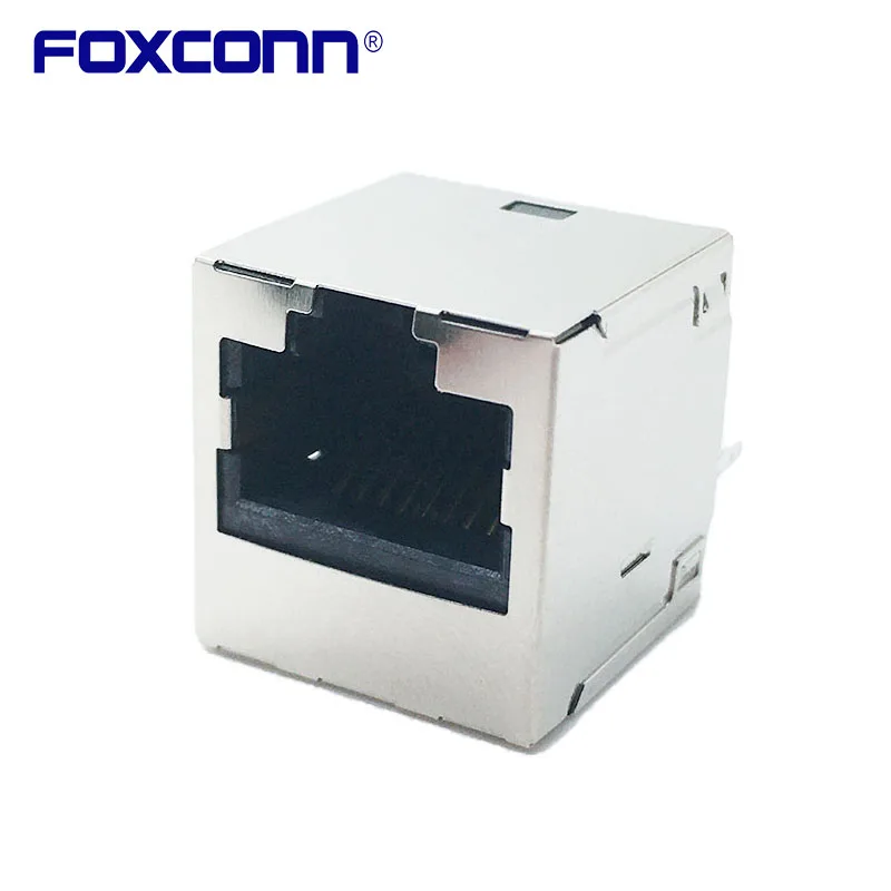 

Foxconn JFM38V10-170M-4F Vertical RJ45 Interface 180° Skynet port gigabit filter