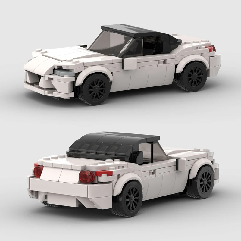 

Mx-5 ND MOC гоночный классический автомобиль городской спорт строительные блоки кирпичи суперкар гонщики техника автомобиля детские игрушки