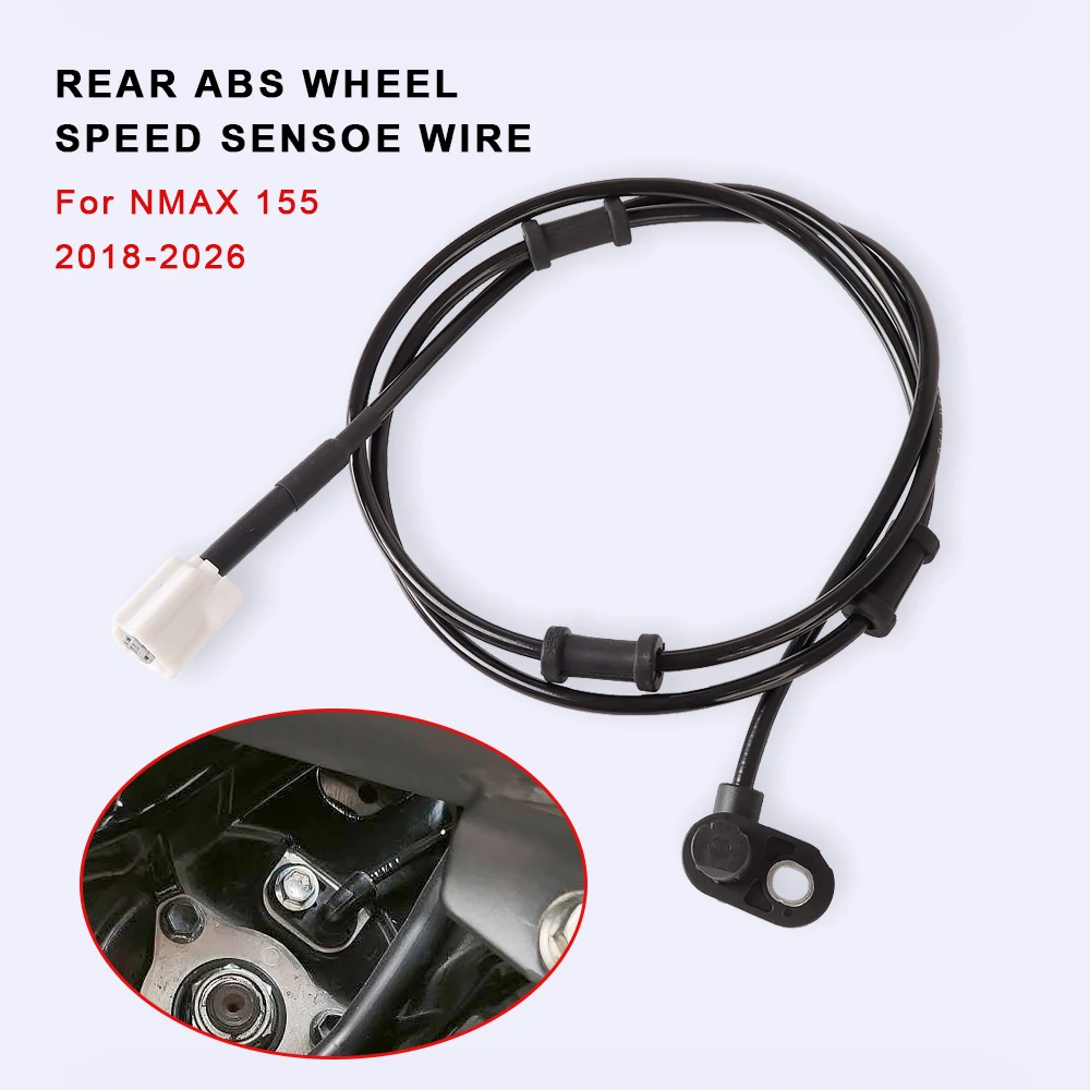 

Rear ABS Wheel Speed Sensor Signal Wire For Yamaha NMAX 155 Nmax155 N-MAX155 2018-2025 2026 Silicone Cord Motorcycle Accessories