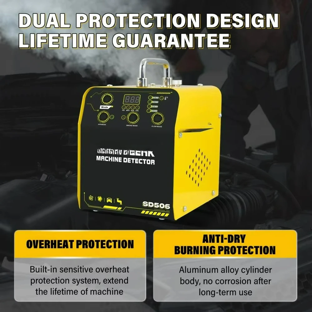 Hot Selling 12V Automotive Engine Analyzer Diagnostic Smoke Leak Detector Universal Fitment Electronic Circuit