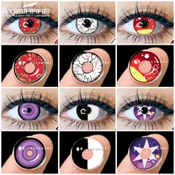 EYESHARE 1 paio di lenti a contatto colorate per gli occhi nuove lenti colorate Cosplay contatti di Halloween cosmetici alunni lenti colorate per gli occhi