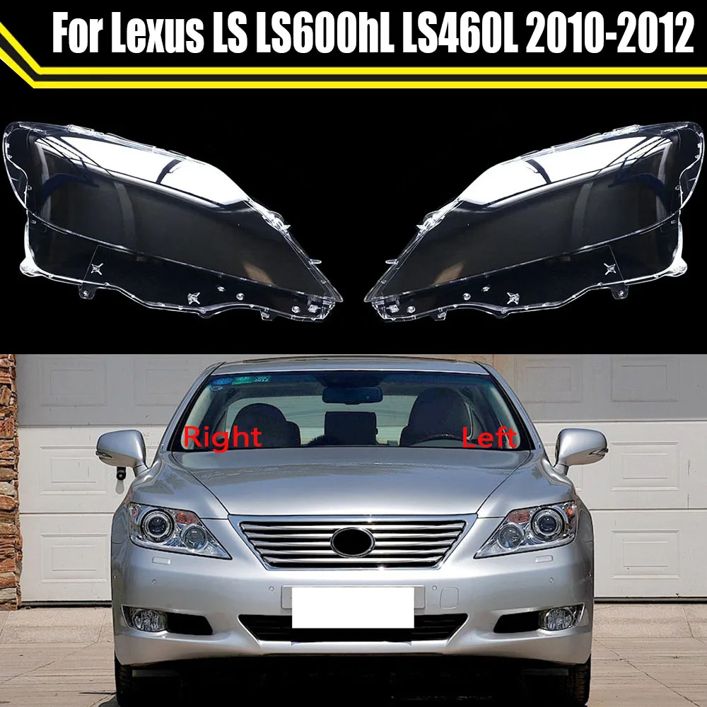 

Headlamp Caps For Lexus LS LS600hL LS460L 2010 2011 2012 Headlight Lens Cover Lampshade Lampcover Head Lamp Light Glass Shell