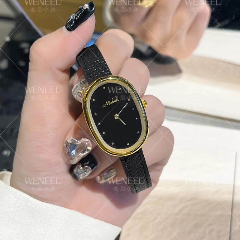2025 New retro elegant women's watch simple trend light luxury automatic waterproof exquisite quartz women's watch birthday gift