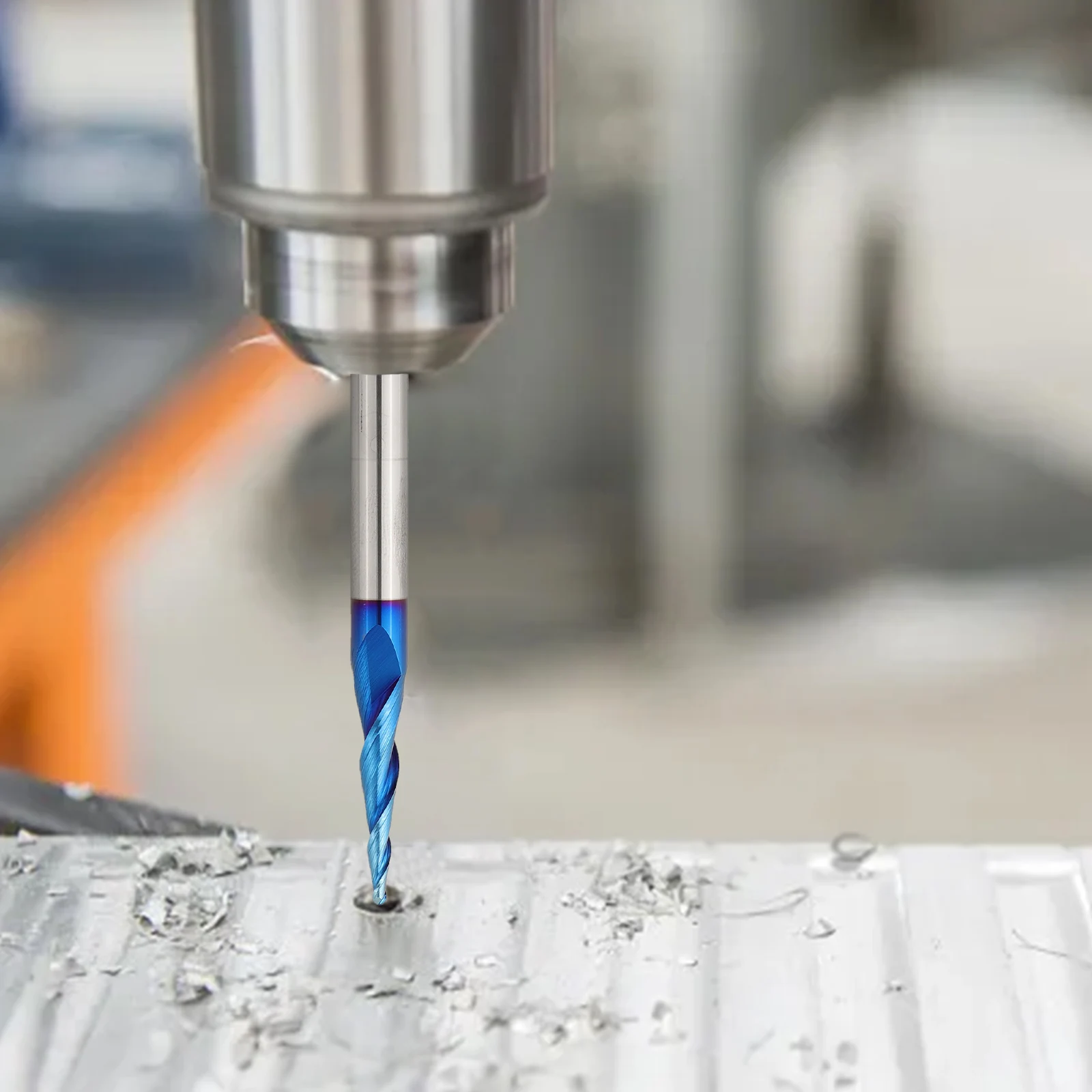 CNC Engraving Ball Nose End Mill 3D Carving Tool Double Edged Ball Endmill 1 4x1 16x1x2-1 2INCH High Precision