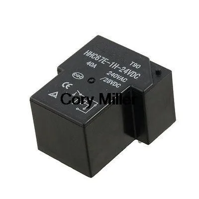 Dc 12/24V Coil Spst…