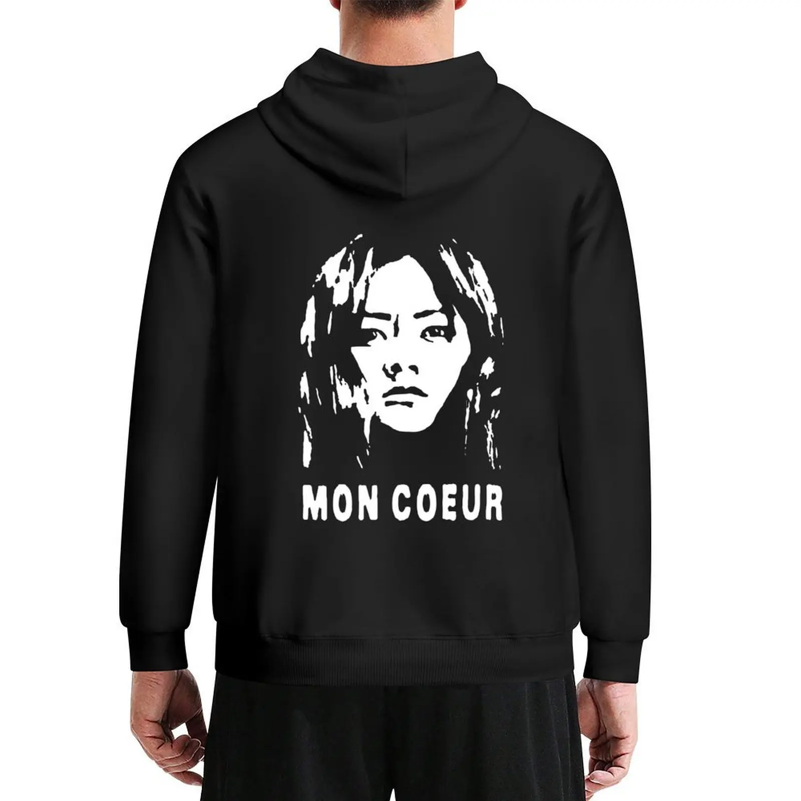 

KIMIKO. MON COEUR. THE BOYS. WHITE. Hoodie mens clothes men's autumn clothes winter clothes male new hooded tee