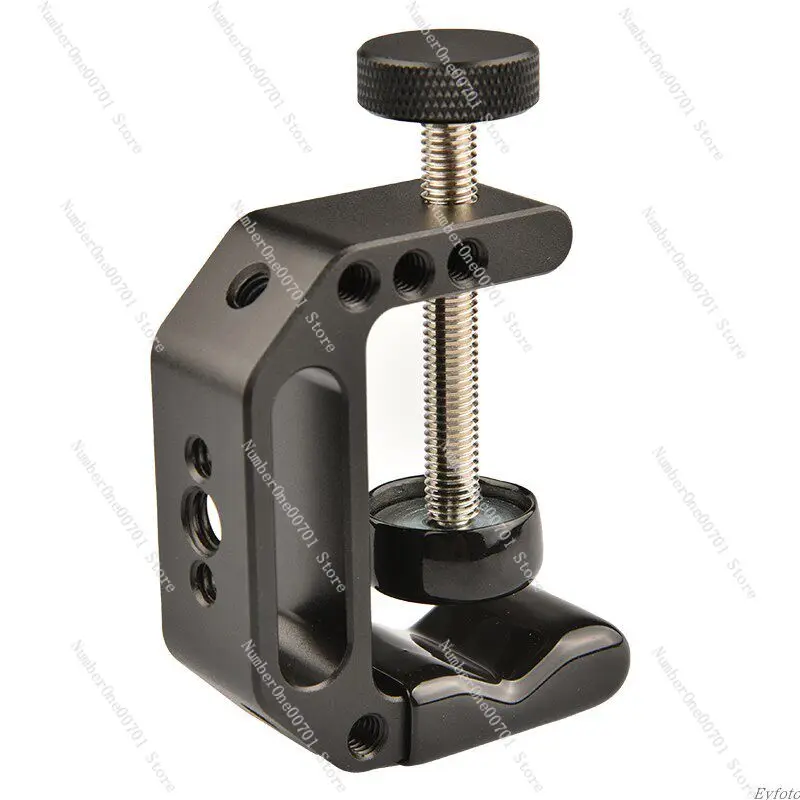 Heavy Duty Super Clamp G-Clamp for Photography, Studio Light Stand & Tripod Mounting Clamp, Stage Round Tube Fixing Clamp