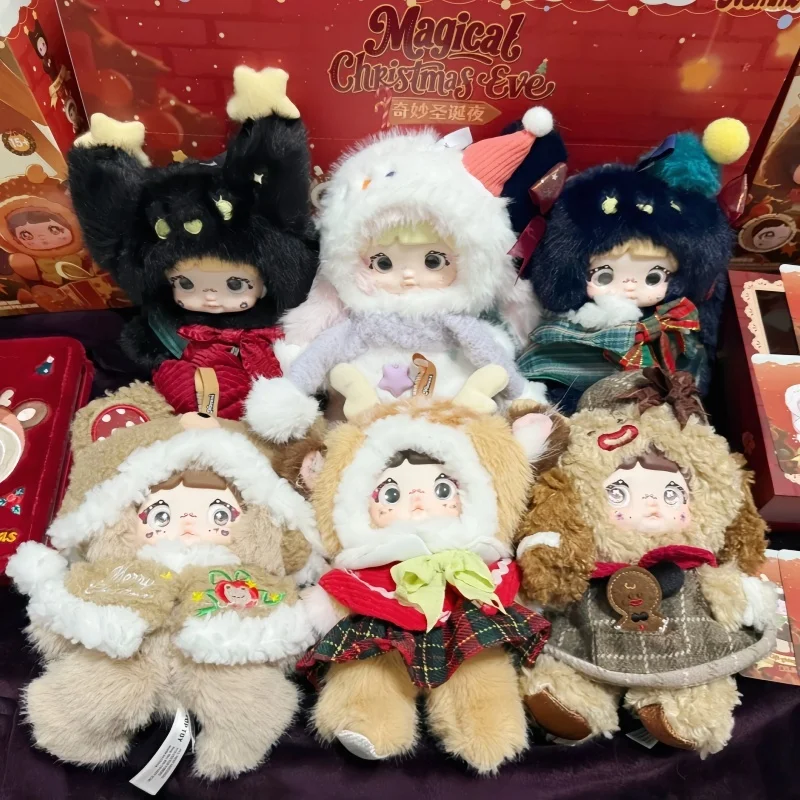 

Hot Nommi Magical Christmas Eve Series Blind Box Trendy Cute Nommi Cozy Christmas Surprise Mystery Box Ornaments Birthday Gifts