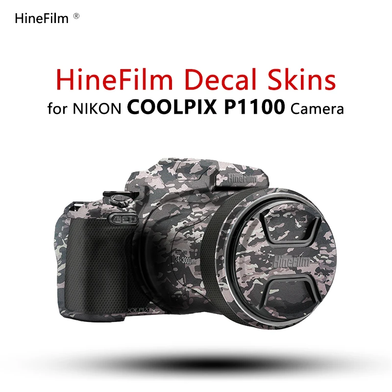 Hinefilm peau pour Nikon COOLPIX P1100 appareil photo autocollant peau de protection NikonP1100 appareil photo protecteur autocollant d'enveloppe Hinefilm peau pour Nikon COOLPIX P1100 appareil photo autocollant peau de protection NikonP1100 appareil photo protecteur autocollant d'enveloppe