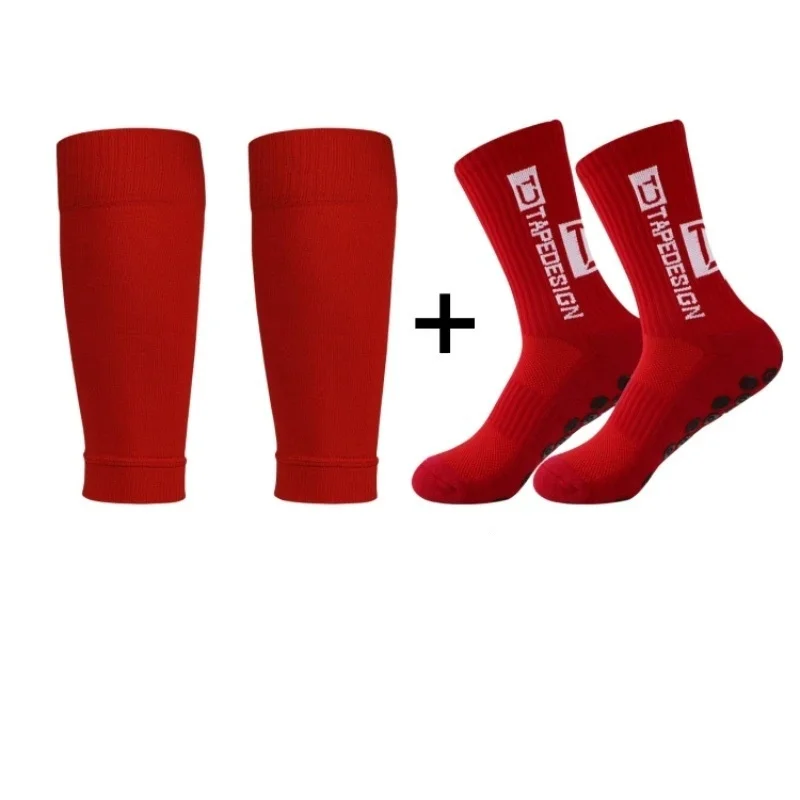 1 Set of High-quality Adhesive Non Slip Socks and Leg Guard Fixed Socks