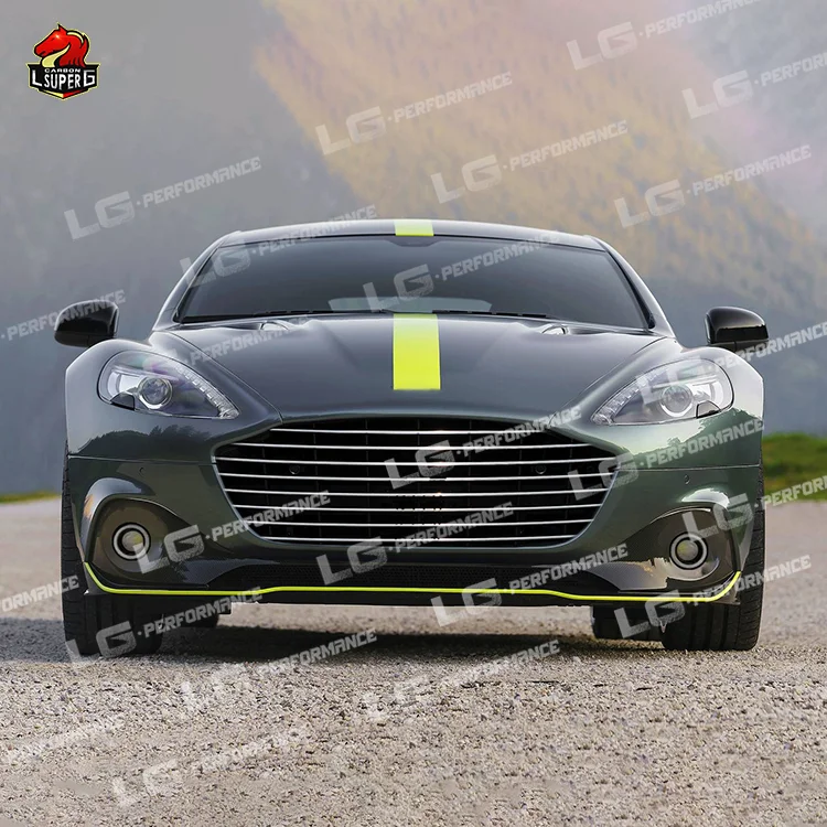 for Aston Martin Rapide s  AMR Style Auto Body Kit Front Lip Rear Bumpers Spoiler for Aston Martin Rapide S 4 Doors Bodykit