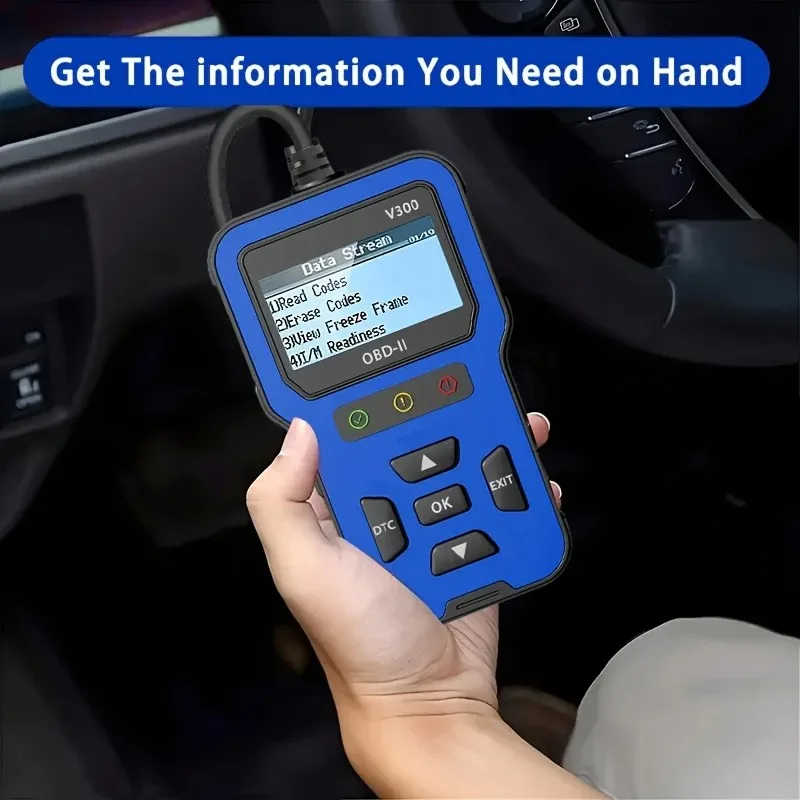 Picture 3: 2025 Newest Model OBD2 Scanner Diagnostic Tool - Complete Fault Code Reader, Clear Error Codes, Data Stream, I/M Readiness