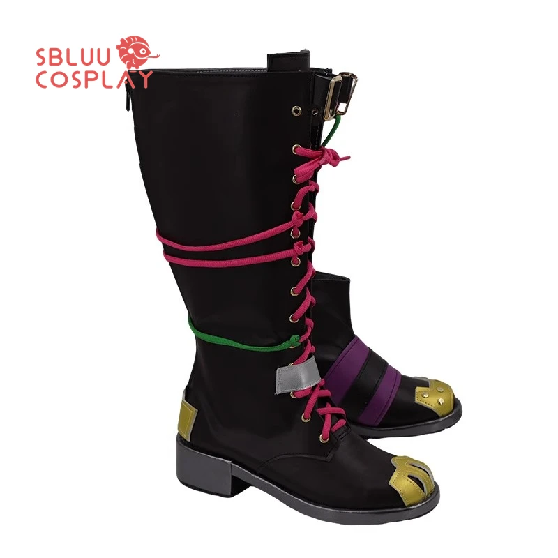 SBluuCosplay juego Arcane LOL 2 Jinx Cosplay zapatos hombres mujeres fiesta de Halloween eventos temáticos botas hechas a medida