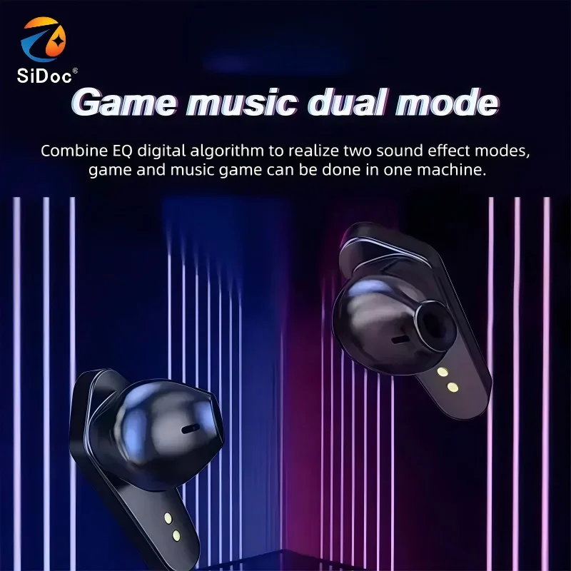 X15 Wireless Gaming Bluetooth Earphones with No Sensing Delay In Ear High Sound Quality for Enjoyment image 5