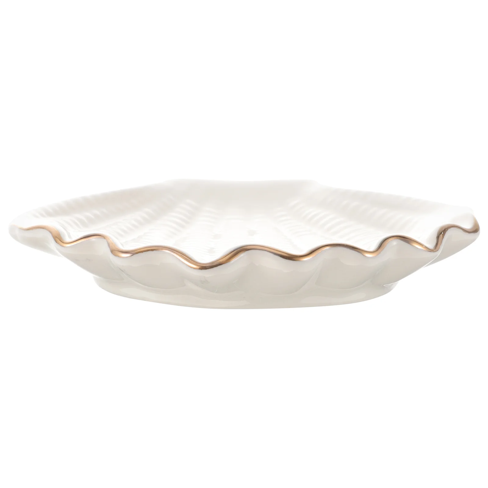 Shell Jewelry Plate Sea Ashtray Easter Candy Dish Desktop Necklace Container Organizer