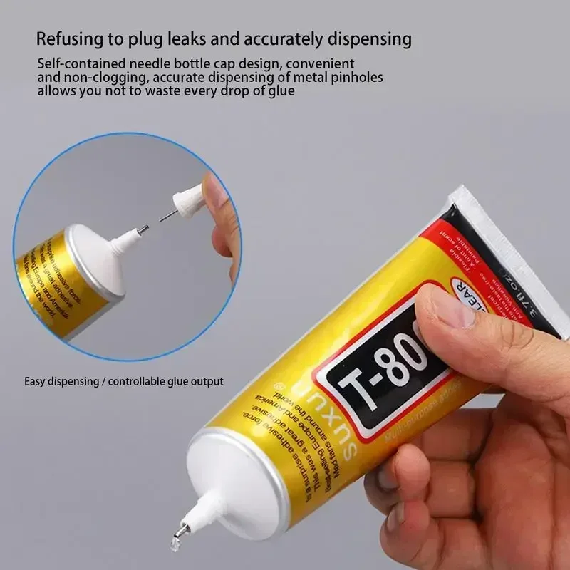 1pcs Phone Repair Glue Phone Screen Glue T8000 Cell Phone Adhesive Phone Glue Electronic Glue Multifunction DIY Phone Adhesive