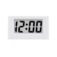 Durable-Mini Clock Triangle LED Screen Lectronic Digital Alarm Screen Desktop Clock For Home Office Table Bedroom Decor Durable