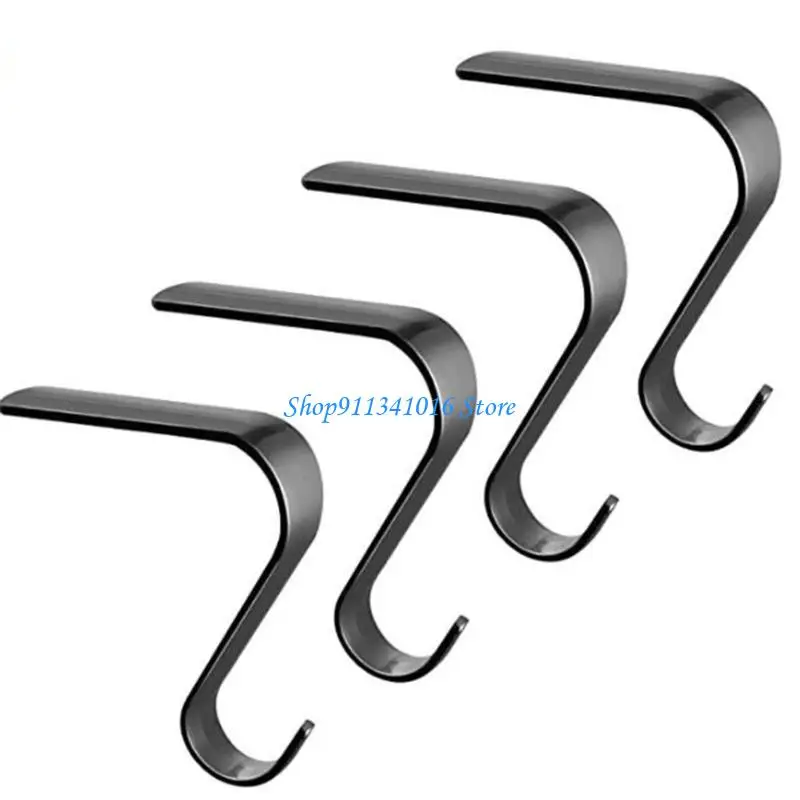  Christmas Stocking Hangers Metal Hanging Hooks for Fireplaces Accessories Mantel Ornaments Holders Party Supplies
