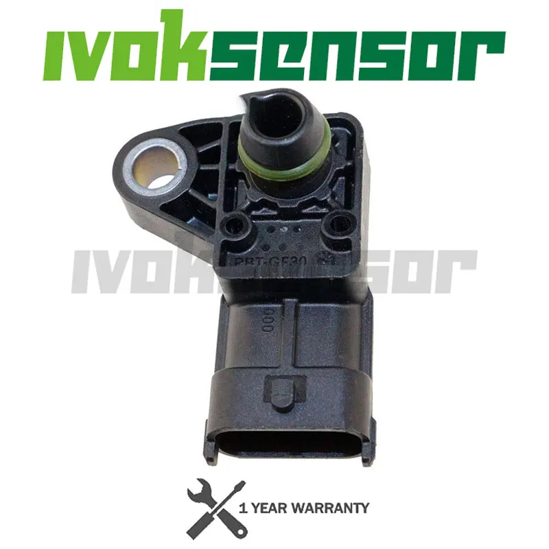 Sensor de mapa de admisión, Colector de presión de aumento de aire, Drucksensor para Siemens Wuling HongGuang HongTu GuangRong B12 F01R00E011