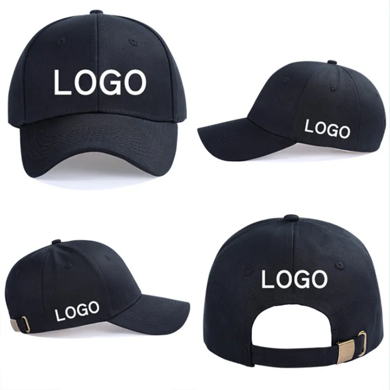 New adult custom embroidery sports hat Men casual cotton baseball cap with logo Women Adjustable Trucker snapback hats