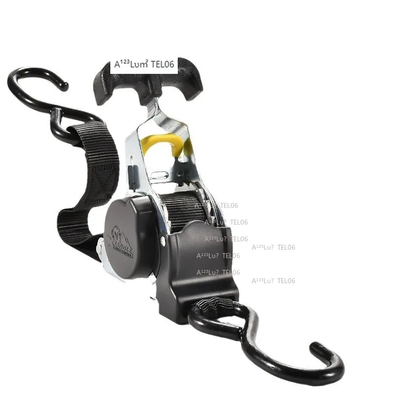 Self Retracting Ratchet Tie Down Straps Car Motorcycle Luggage Cargo Securing Lashing Belts кольцо