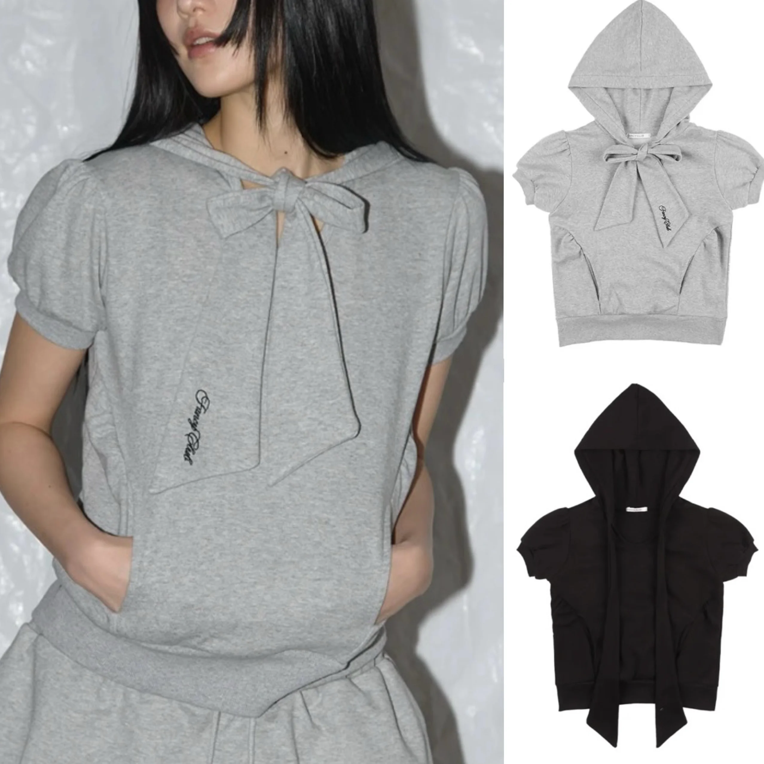 

Очаровательная толстовка с узлом ort Sve, женский топ, необычная антивозрастная хлопковая летняя повседневная футболка свободного покроя