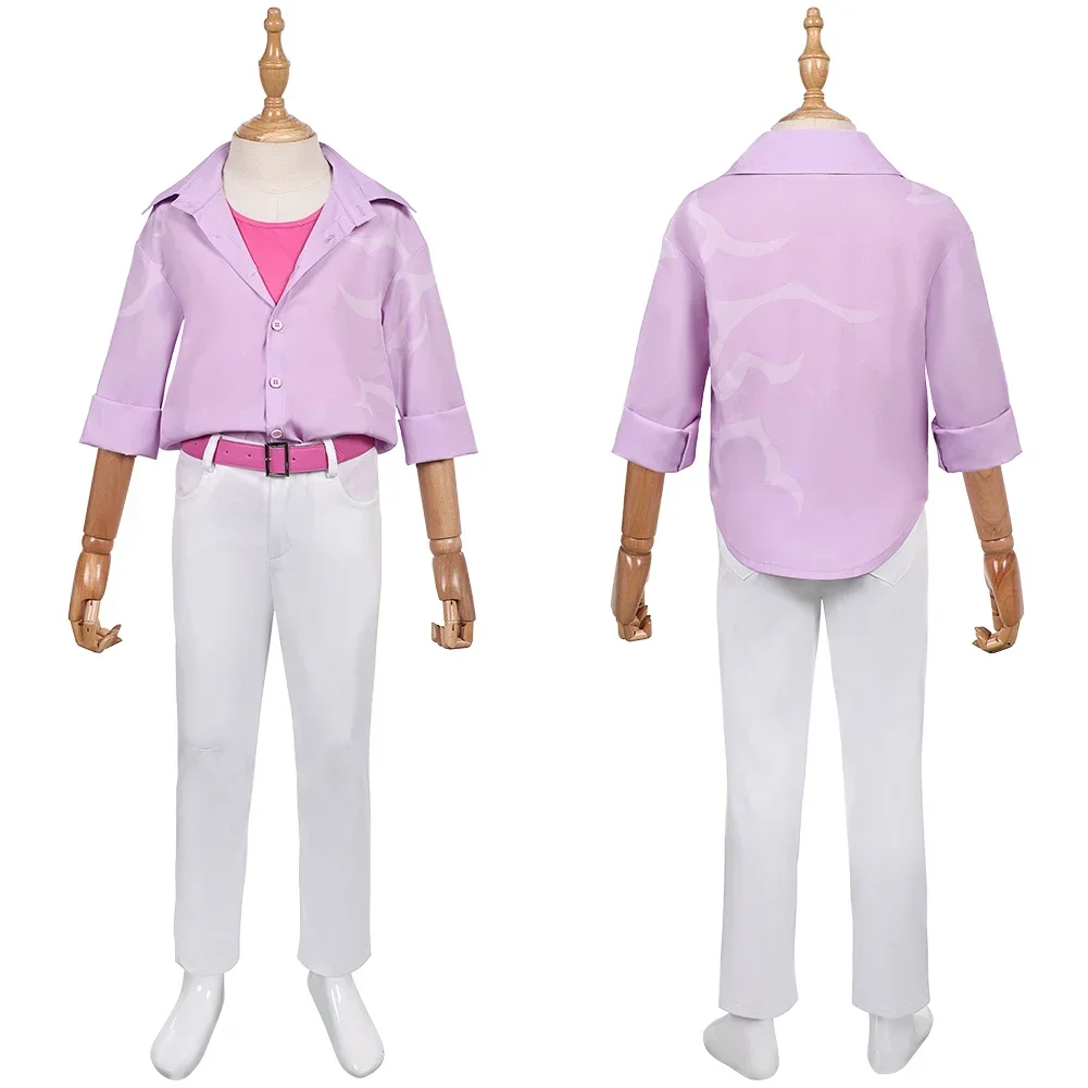 Boys Jinu Abby Baby Mystery Romance Demon Kpop Hunters Cosplay Saja Boys Costume for Child Clothing Halloween Carnival Suit